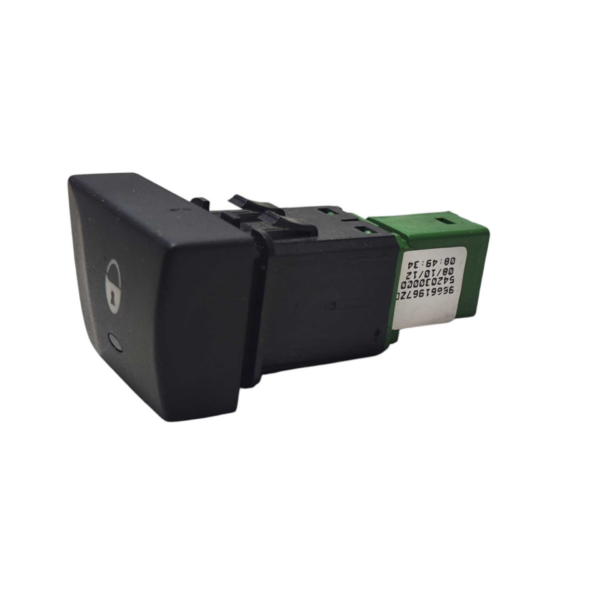 BOTÃO COMANDO TRAVA PORTA 96661967ZD CITROEN C3 2014 A 2016 - Imagem 3