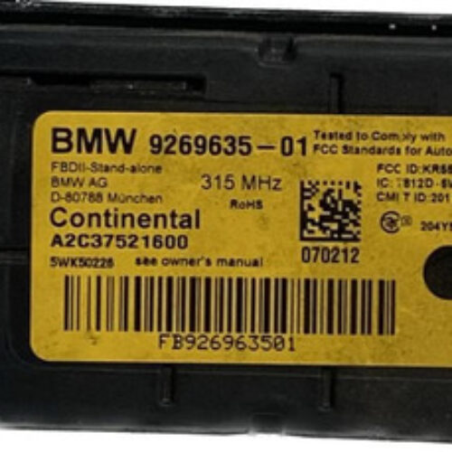 Módulo Alarme Bmw 320i 328i 2013 2014 2015 926963501