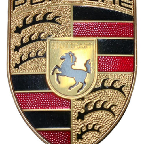 Escudo Original Capô Porsche Macan S 2015 2016 2017 2018