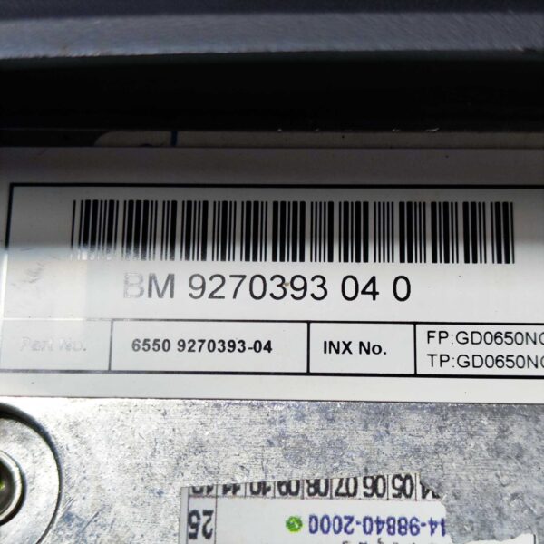 display multimídia central bmw 320i 2013 a 2016 BM9270393040 - Imagem 9