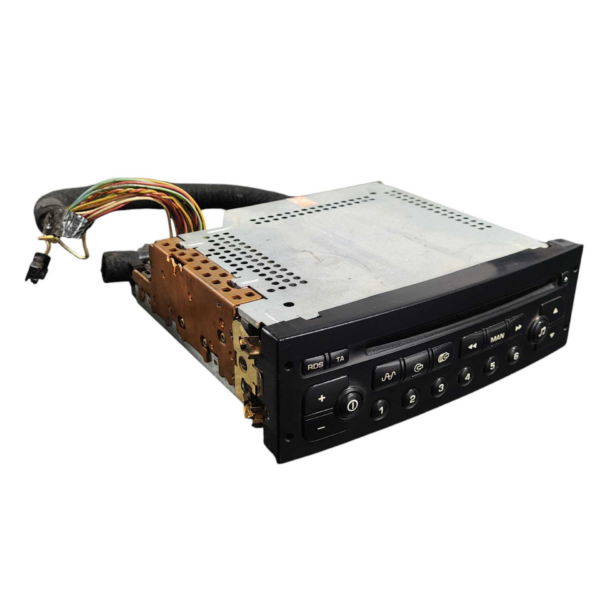 DISPLAY RADIO CD PEUGEOT 206 2003 2004 A 2008 96545978xt00 - Imagem 3