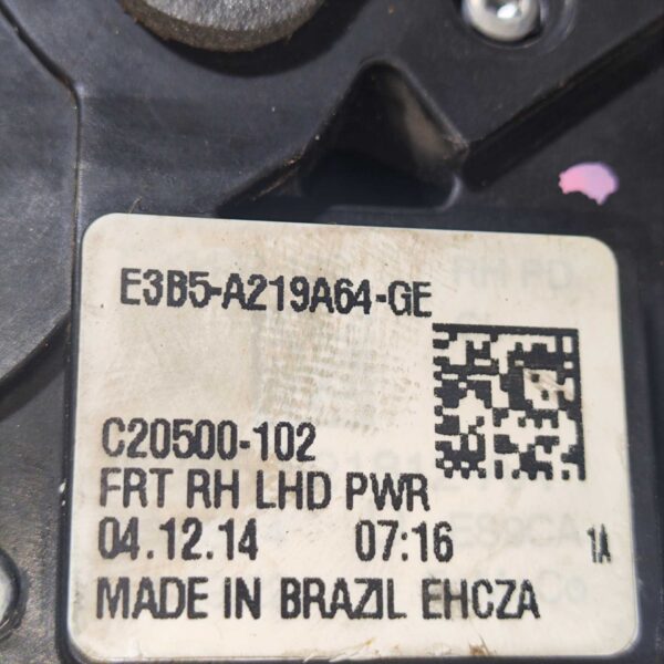 FECHADURA DIANT DIR Ford Ka 2015 A 2018 1.0 E3b5a219a64ge - Imagem 6