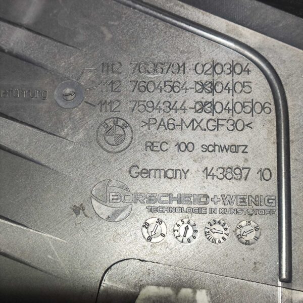 TAMPA MOTOR BMW 320I 2.0 2013 2014 2015 2016 7636791 - Imagem 6