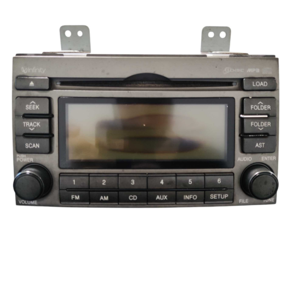 display rádio hyundai azera 2009 2010 2011 961953L500AM3G