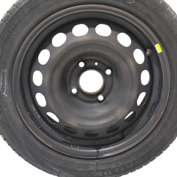 RODA ARO 15 PNEU 195/50r15 Peugeot 208 1.6 2021 2022 2023 - Imagem 8