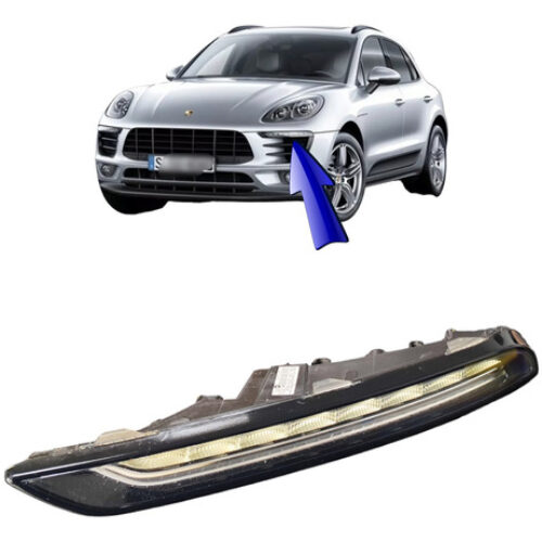 Farol Milha Led Esquerdo Porsche Macan 2015 2016 95b941181a