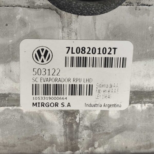 EVAPORADOR AR Volkswagen Amarok 3.0 2018 A 2022 7l0820102t - Imagem 8