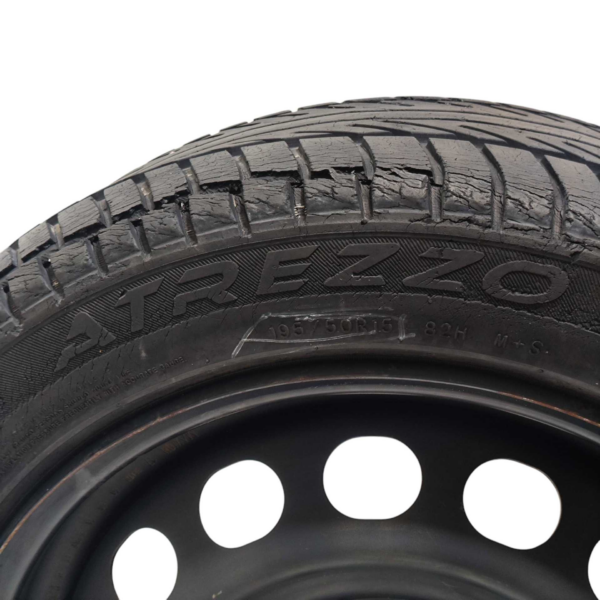 RODA ARO 15 PNEU 195/50r15 Peugeot 208 1.6 2021 2022 2023 - Imagem 7