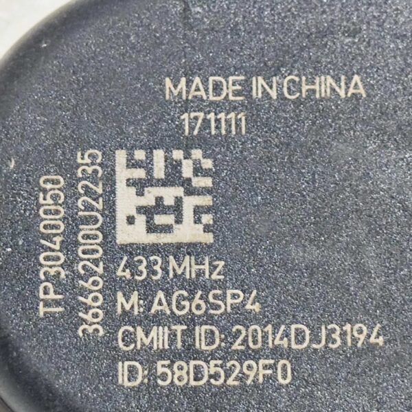 SENSOR PRESSAO PNEU Gm Onix 2013/2016 2014dj3194 - Imagem 6