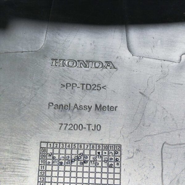 MOLDURA PAINEL INSTRUMENTOS 77200TJ0 HONDA FIT 2009 A 2014 - Imagem 7