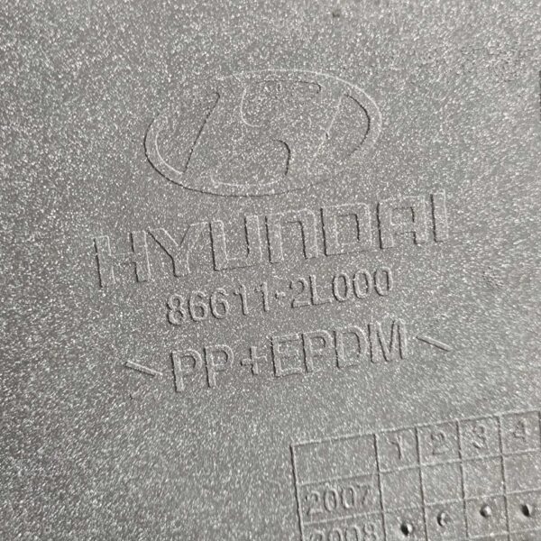 Parachoque traseiro 866112l000 HYUNDAI i30 2009 2010 A 2012 - Imagem 6