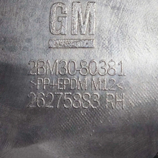 MOLDURA Porta TRAS DIR Gm Tracker 1.2 2021/2022 26275883 - Imagem 7