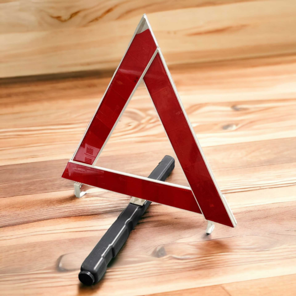 REFLETOR SINALIZAÇÃO TRIÂNGULO MARCA AUTOMETAL UNIVERSAL - Imagem 2