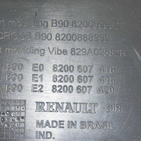 FORRO PORTA TRAS DIREITA RENAULT SANDERO 2008/14 8209607416 - Imagem 8