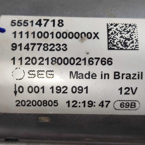 MOTOR ARRANQUE Gm Onix 2019 A 2021 (para Retirada Peças) - Imagem 7