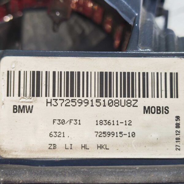 LANTERNA TAMPA TRASEIRA ESQUERDO BMW 320I 2.0 2013 A 2015 - Imagem 7