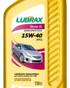 Óleo De Motor  Lubrax Semi-sintético 15w-40 Para Carro/caminhonete De 1 Unidade X 1l