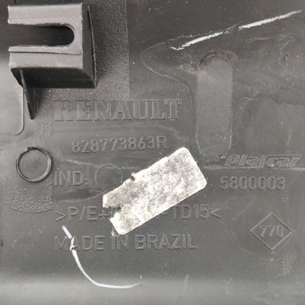 FRISO PORTA TRAS ESQ RENAULT SANDERO 2011 A 2014 828773863 - Imagem 3