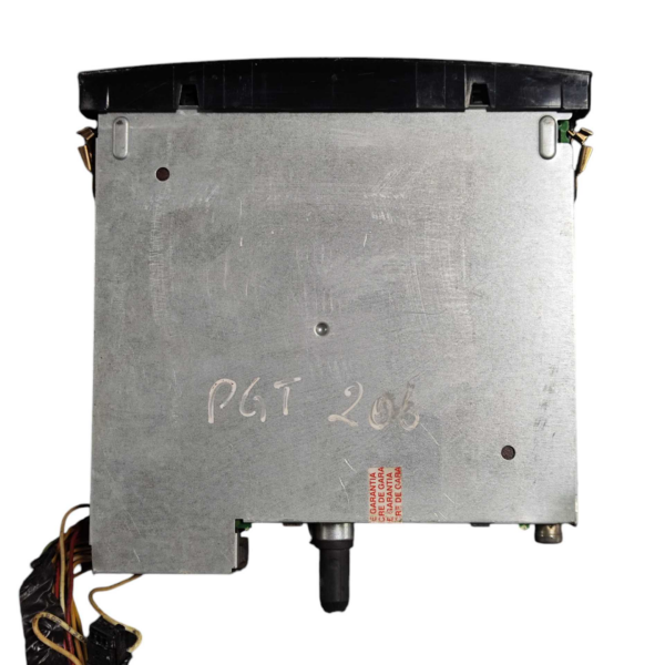 DISPLAY RADIO CD PEUGEOT 206 2003 2004 A 2008 96545978xt00 - Imagem 6
