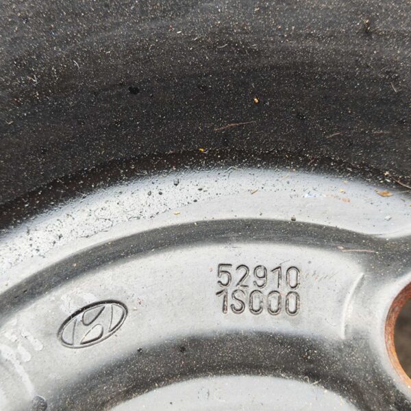 RODA FERRO ARO 14 Hyundai Hb20 2012 A 2016 529101s000 - Imagem 6