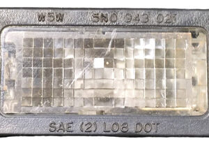 Luz Cortesia Placa 1k9943127a Volks Jetta 2.5 2008 2009 2010
