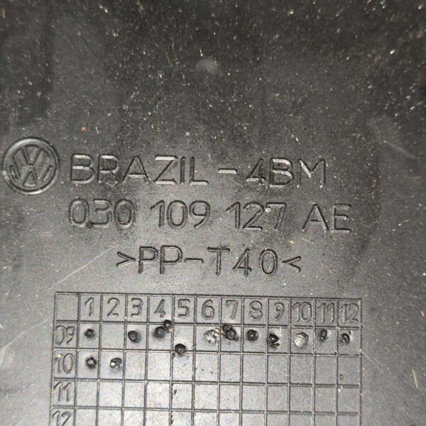 CAPA INFERIOR CORREIA DENTADA VOLKSWAGEN GOL FOX 2007 A 2012 - Imagem 6