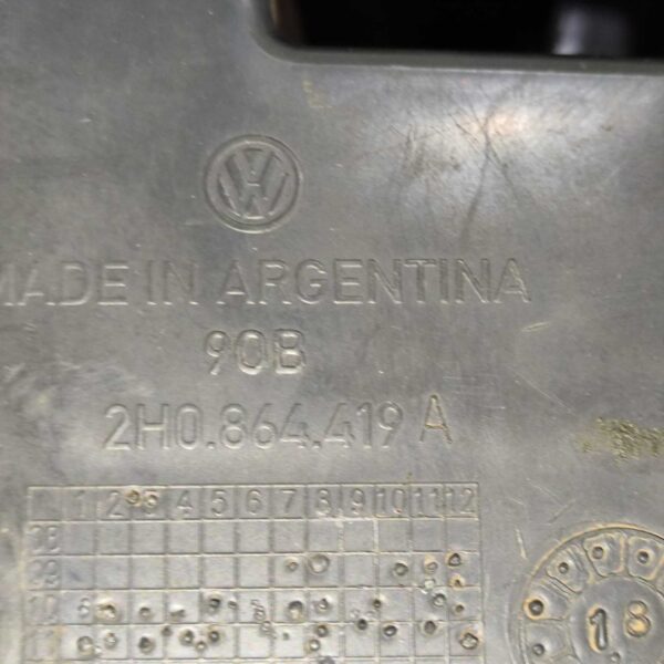 SUPORTE DESCANSO PÉ ESQUERDO VOLKSWAGEN AMAROK 2011 A 2016 - Imagem 5