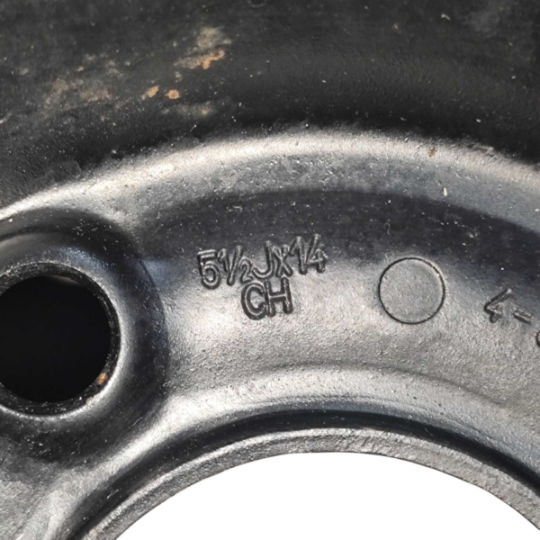 RODA DE FERRO ARO 14 PEUGEOT 207 206 2007 2008 2009 2010 - Imagem 6
