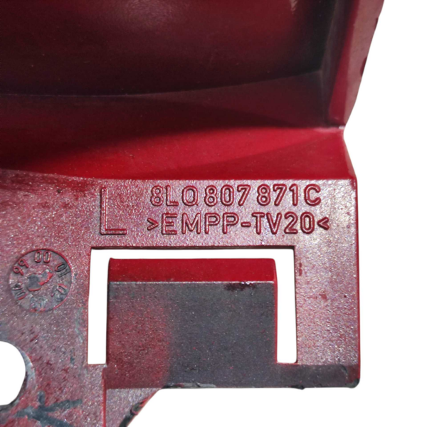 MOLDURA PARACHOQUE TRASEIRO ESQUERDO AUDI A3 1.8 2002 A 2006 - Imagem 4