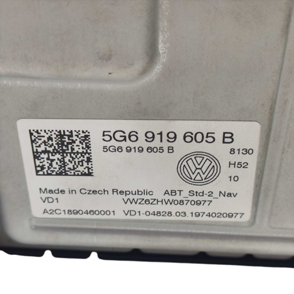 TELA MULTIMÍDIA 5G6919605B VW T-CROSS 2020 2021 2022 - Imagem 3