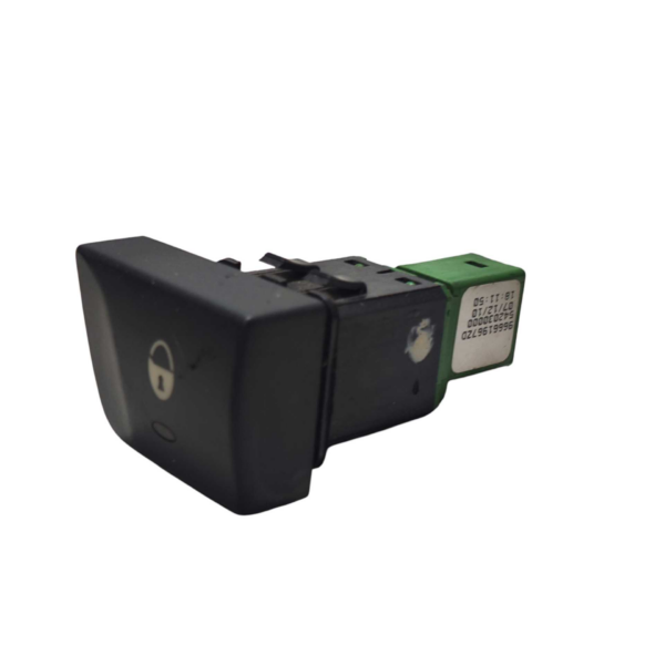 BOTÃO COMANDO TRAVA PORTA 96661967ZD CITROEN C3 2014 A 2016 - Imagem 2