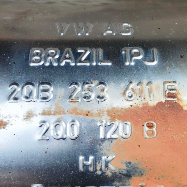ESCAPAMENTO SILENCIOSO 2QB253611E VOLKSWAGEN POLO 2018/2020 - Imagem 7