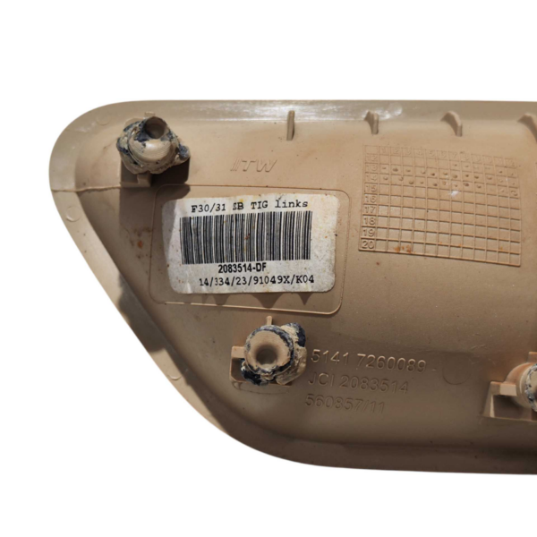 MAÇANETA DIANTEIRA ESQUERDA 51417260089 BMW 328i GT 2013/15 - Imagem 6