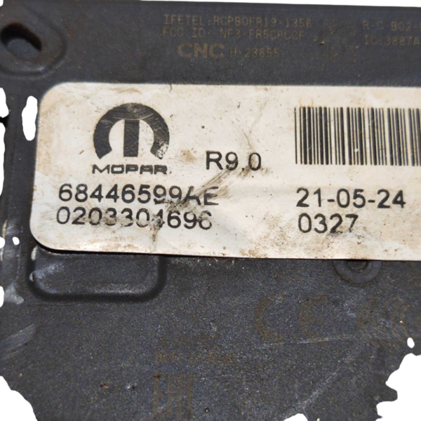 SENSOR DISTÂNCIA 68446599AE JEEP COMPASS 2018 2019 A 2021 - Imagem 6