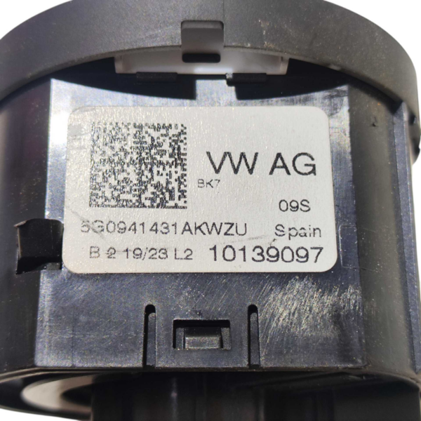 BOTÃO COMANDO FAROL 5G0941431A VW NIVUS 2022 2023 2024 - Imagem 3