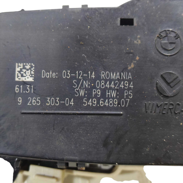 BOTÃO CHAVE LUZ FAROL BMW 320i GT 2.0 2013 A 2015 08442494 - Imagem 6