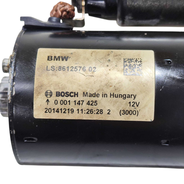 MOTOR ARRANQUE 0001147425 BMW 328i GT 2.0 2013 2014 2015 - Imagem 4